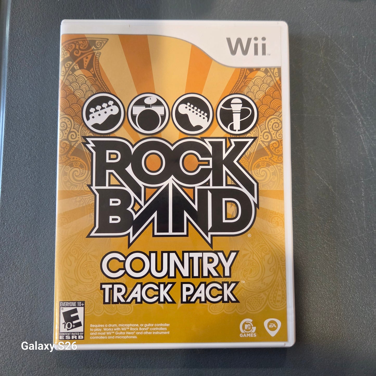 Rock band country track pack wii