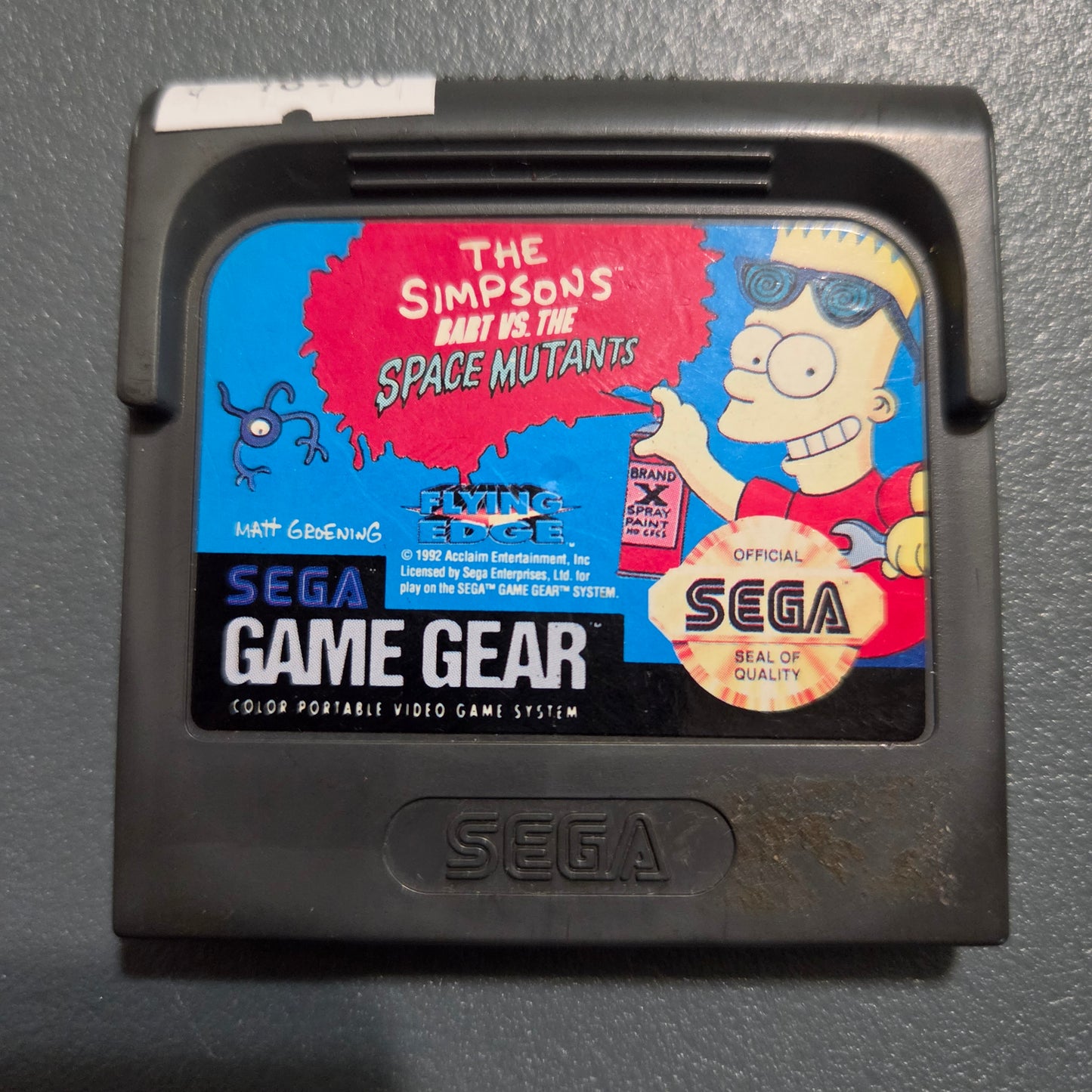 The Simpsons Bart vs. The Space Mutant Game Gear