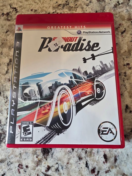Burnout paradise ps3 greatest hits