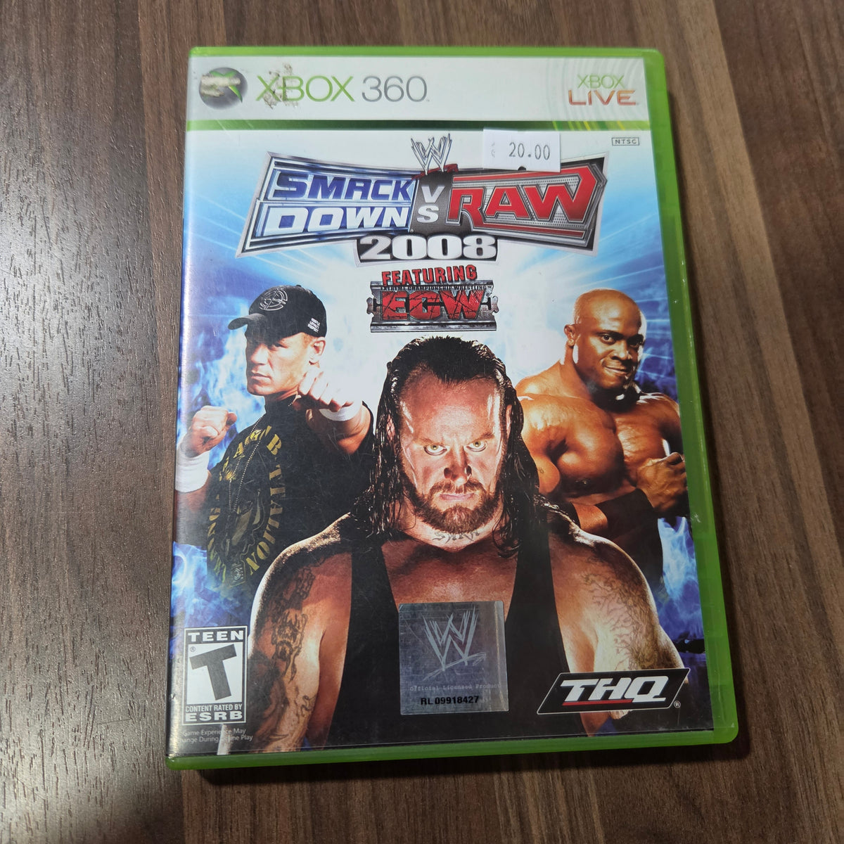 Smack down vs. Raw 2008