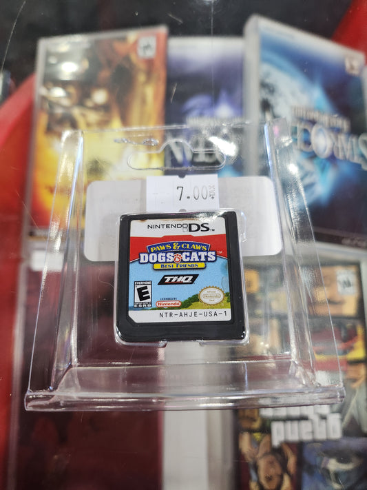 Paws and claws dogs and cats beat friends ds