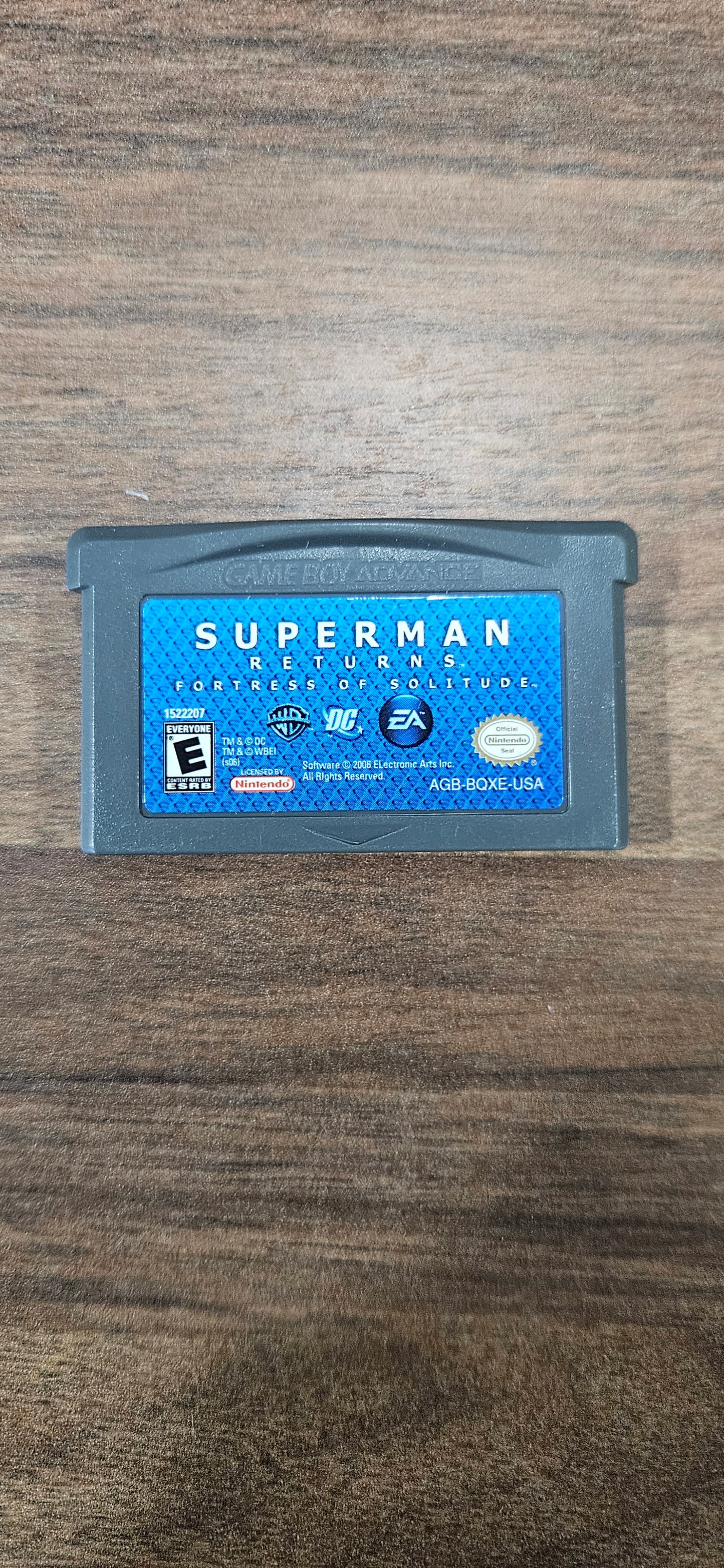 Superman Returns Fortress of Solitude GBA
