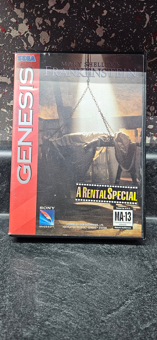Mary Shelley's Frankenstein Sega No Manual