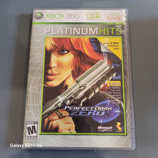 Perfect Dark Zero Platinum Hits
