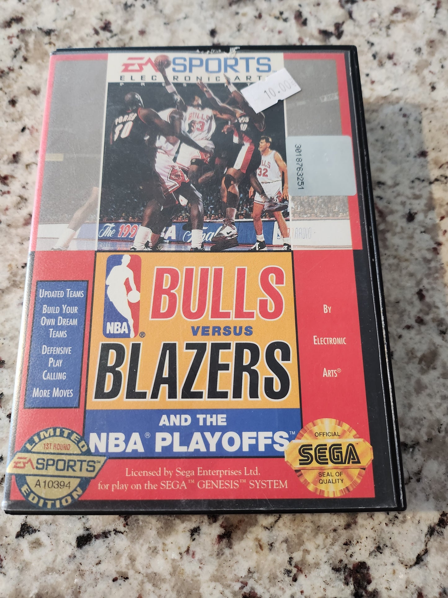 Bulls versus blazers limited edition genesis