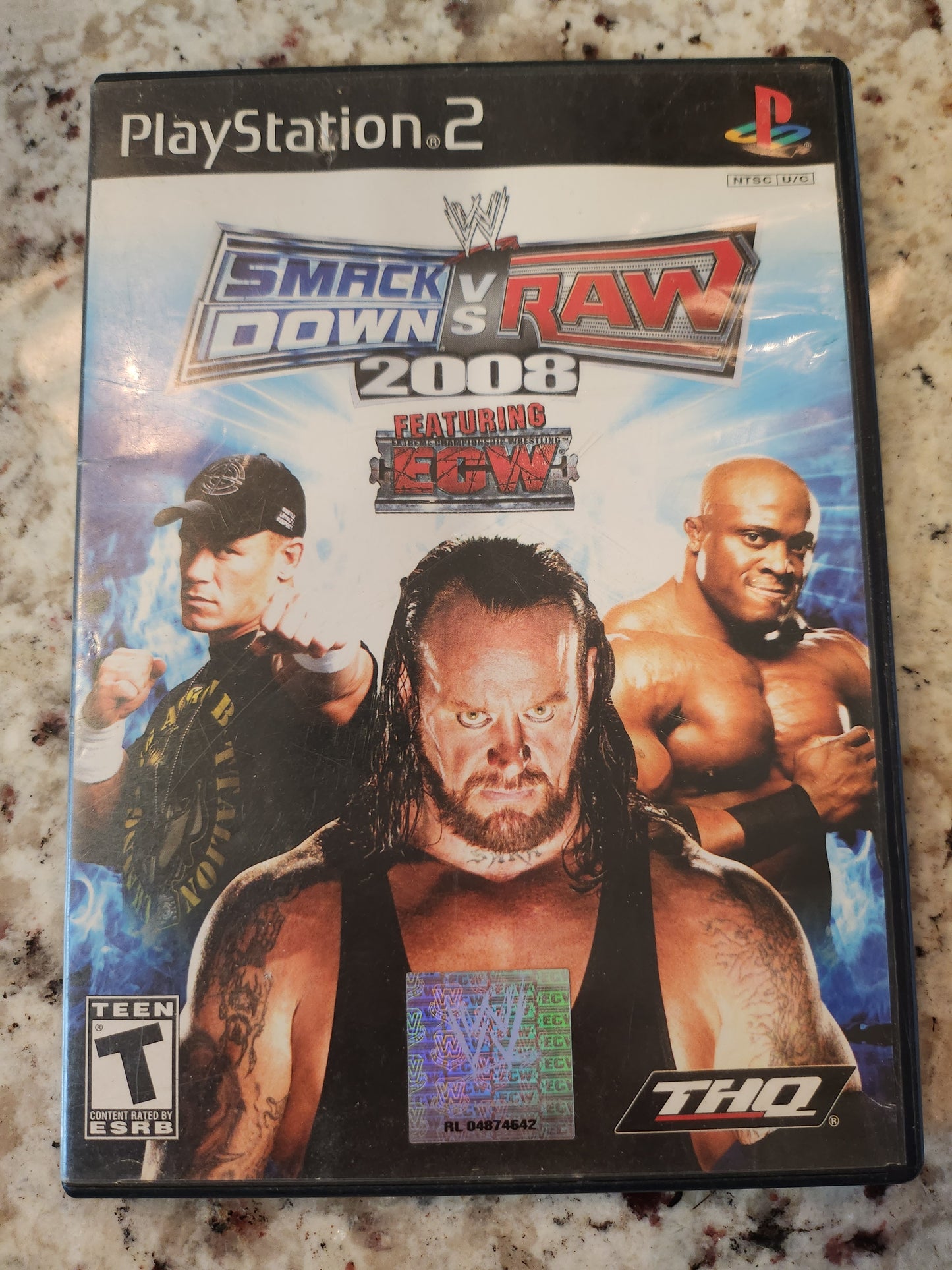 Smack down vs raw 2008 ps2