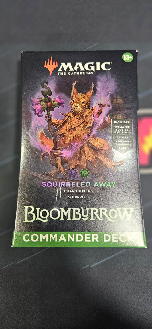 Bloomburrow Squirreled Away Commander Deck