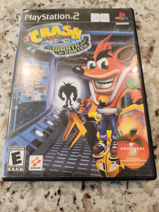 Crash bandicoot the wraith of cortex ps2