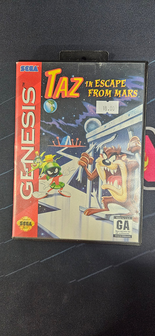 Taz in Escape From Mars