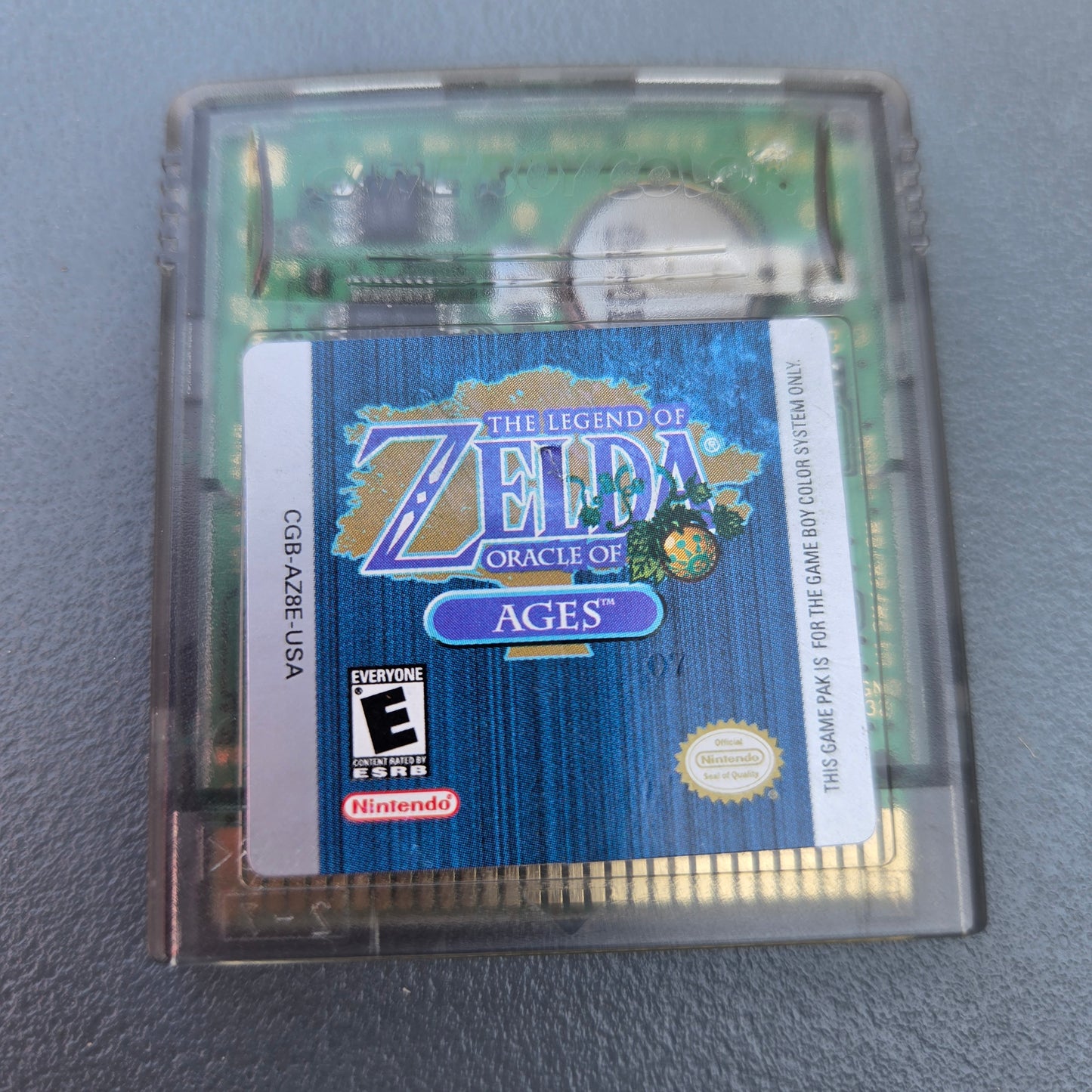 The Legend of Zelda oracle of Ages GBC (loose game)
