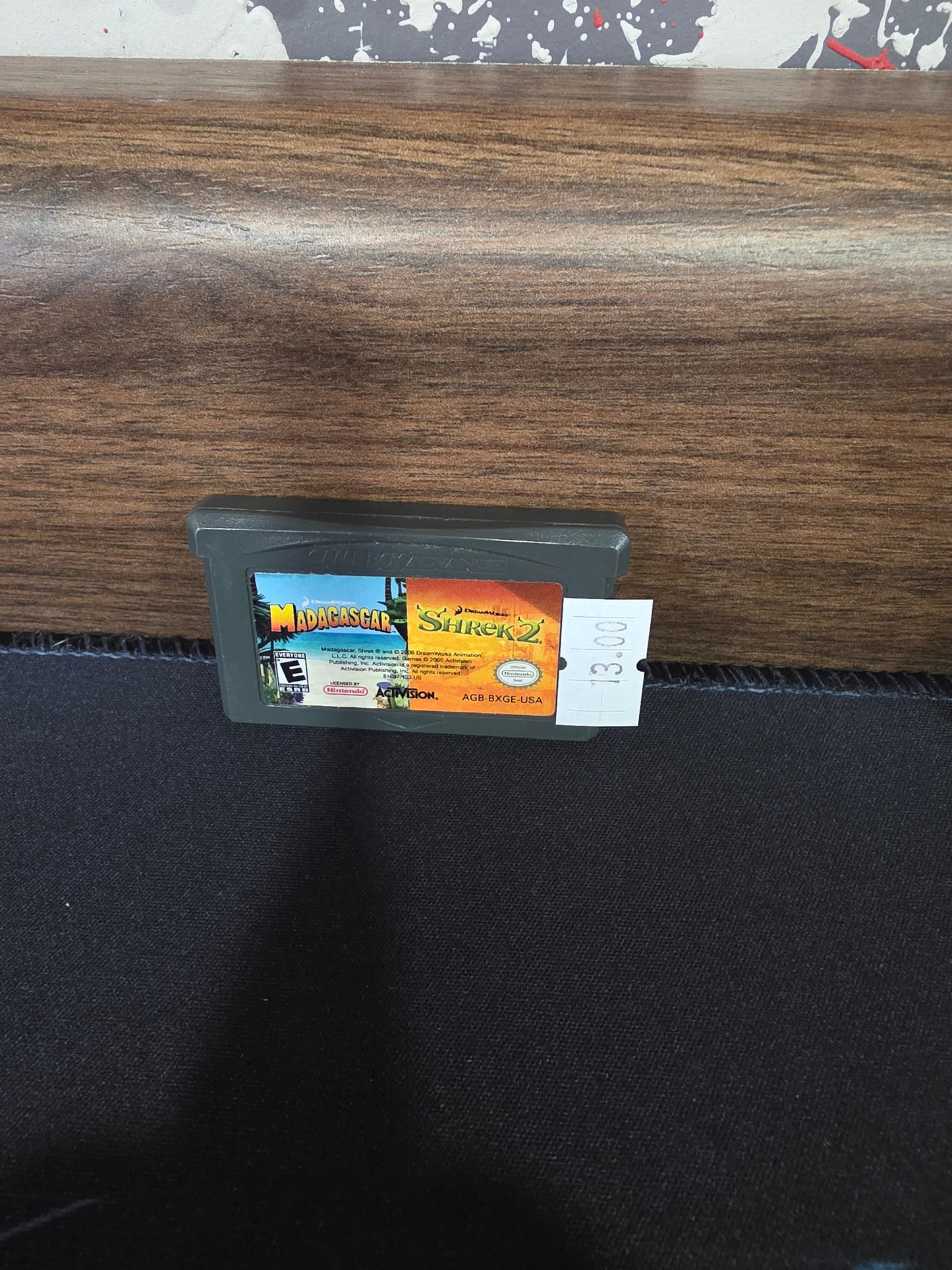 Madagascar shrek 2 GBA