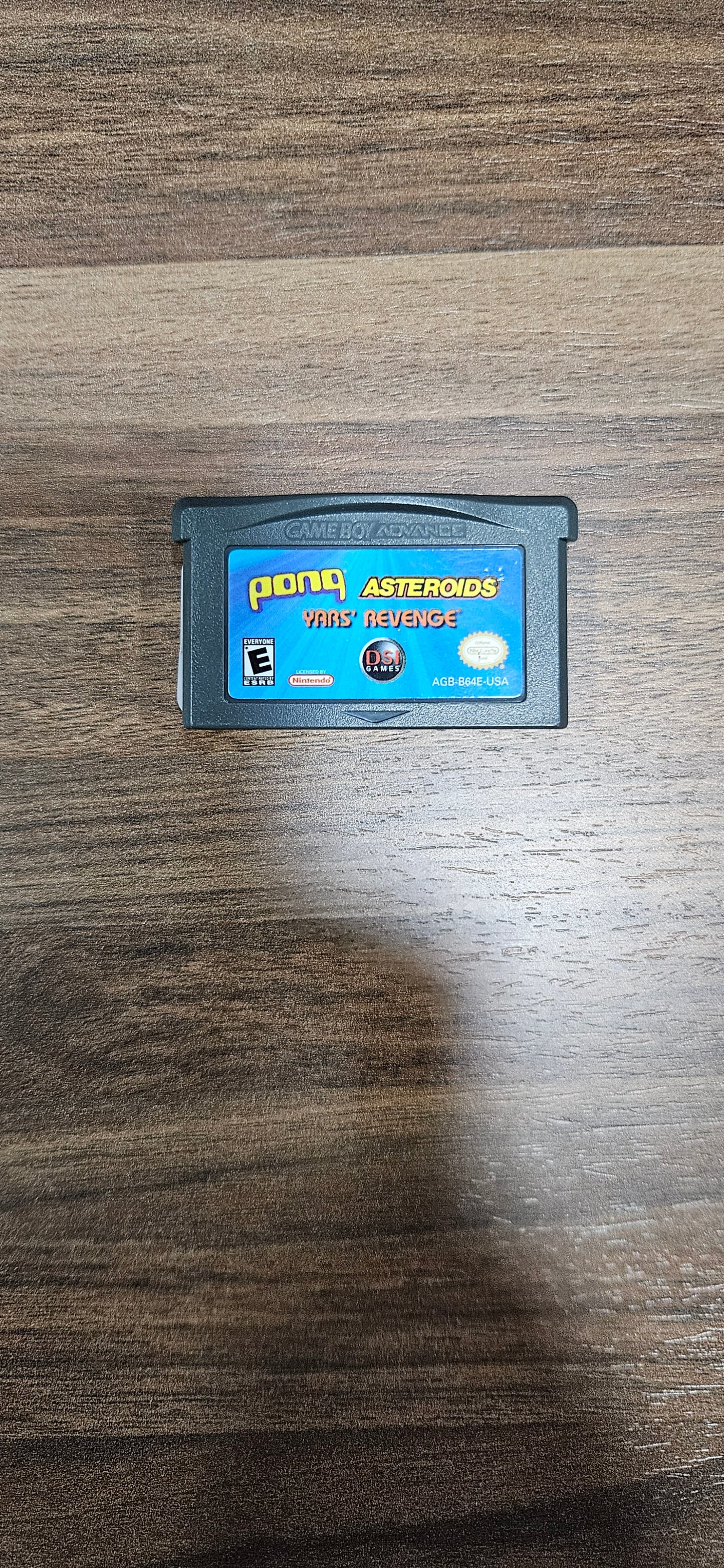 Pong, Asteroids, Yars' Revenge (GBA)