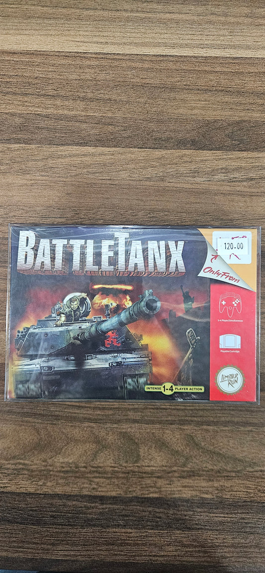 Battle Tanx Limited Run N64