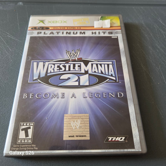 Wrestle Mania 21 become a legend Platinum Hits