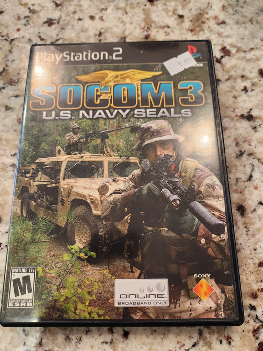 Socom 3 us navy seals ps2