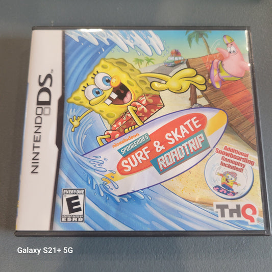 Spongebobs surf and skate roadtrip ds