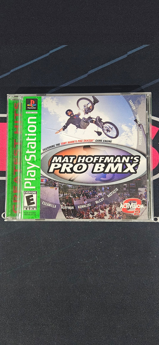 Mat Hoffmans Pro BMX PS1