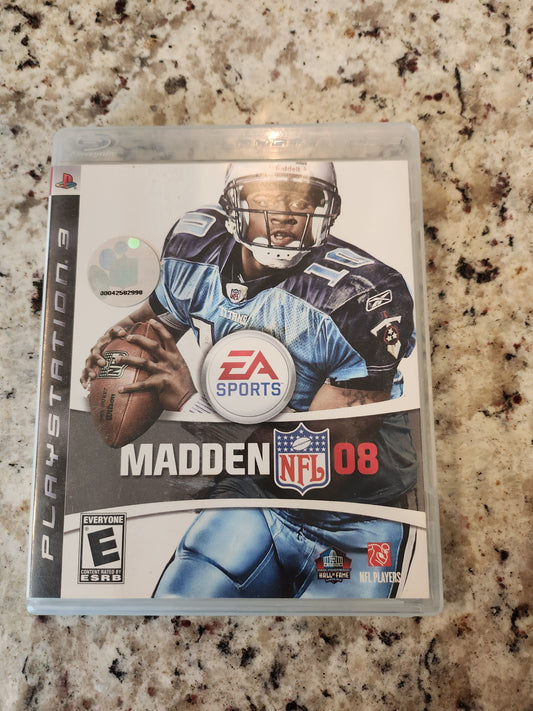 Madden nfl 08 ps3