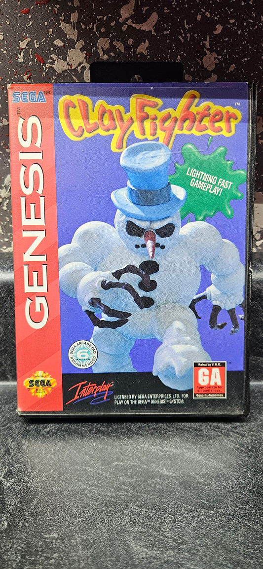 Clay Fighter Sega CIB