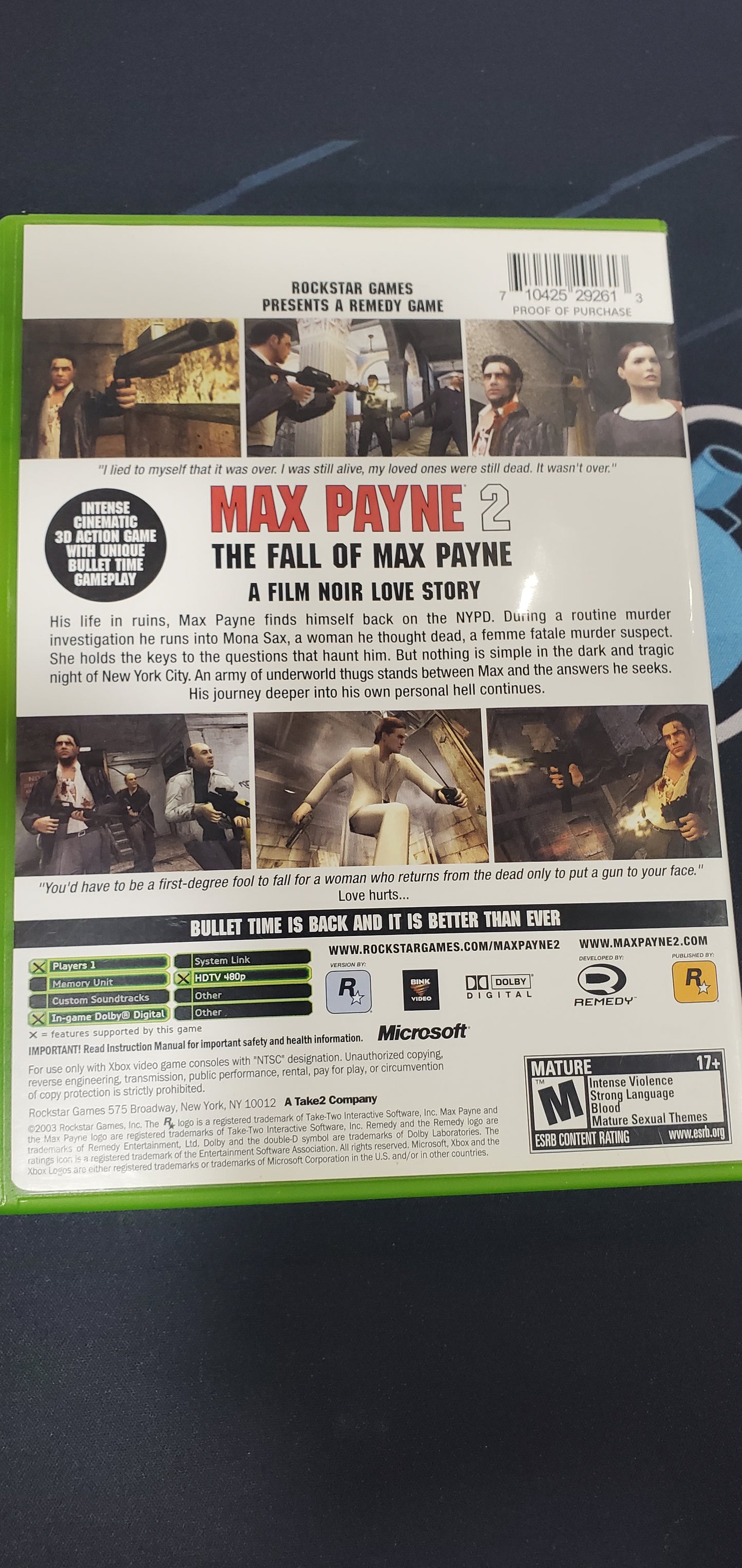 Max Payne 2 the fall of max payne