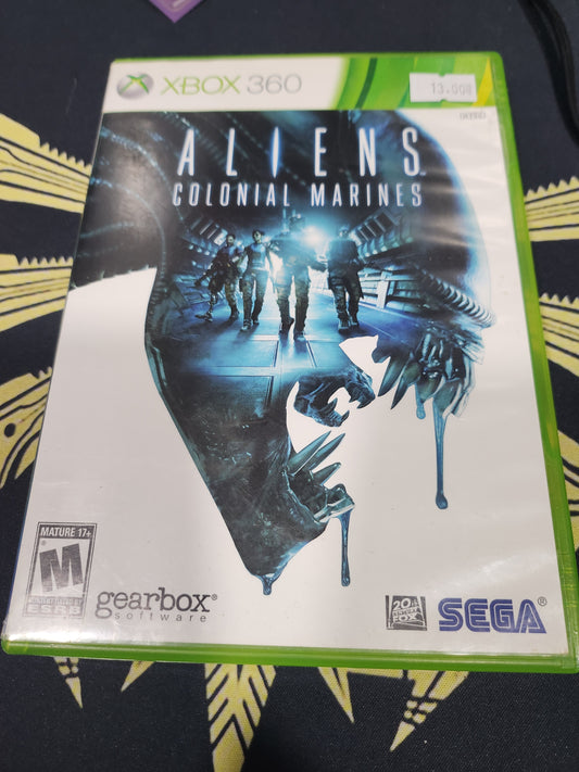 Aliens colonial Marie's xbox 360