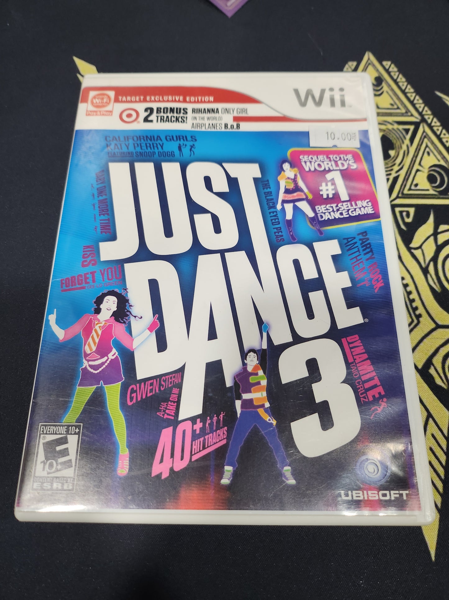 Just dance 3 target exclusive wii