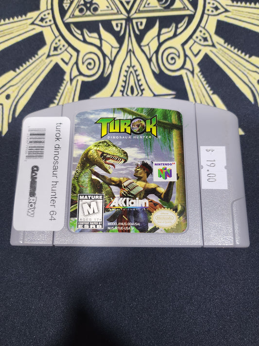 Turok dinosaur hunter 64