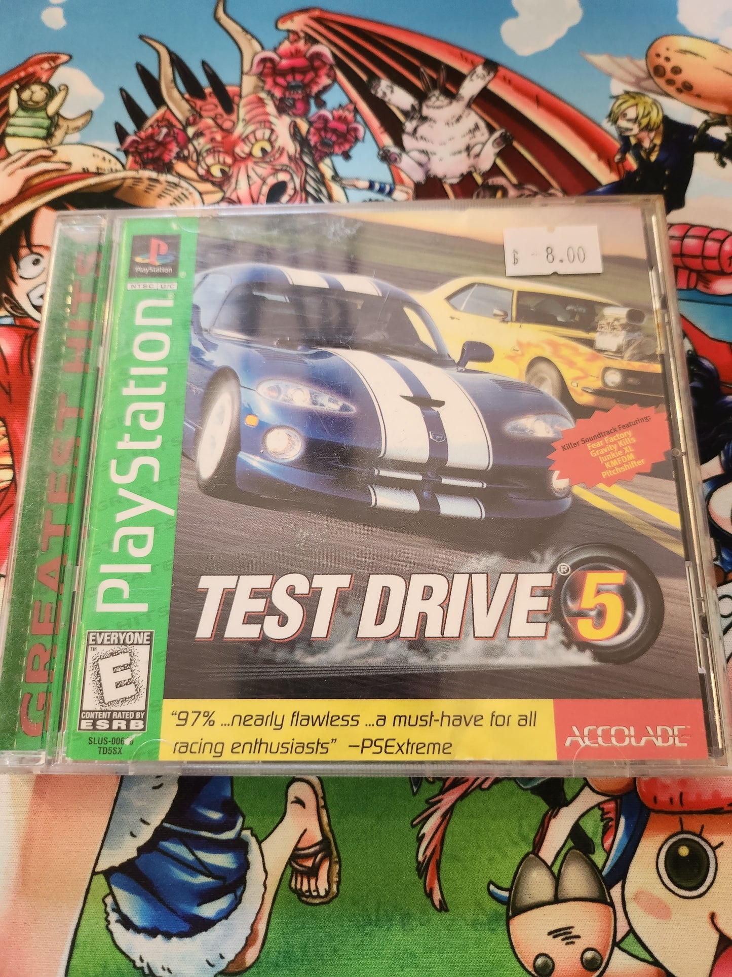 Test drive 5 greatest hits ps1