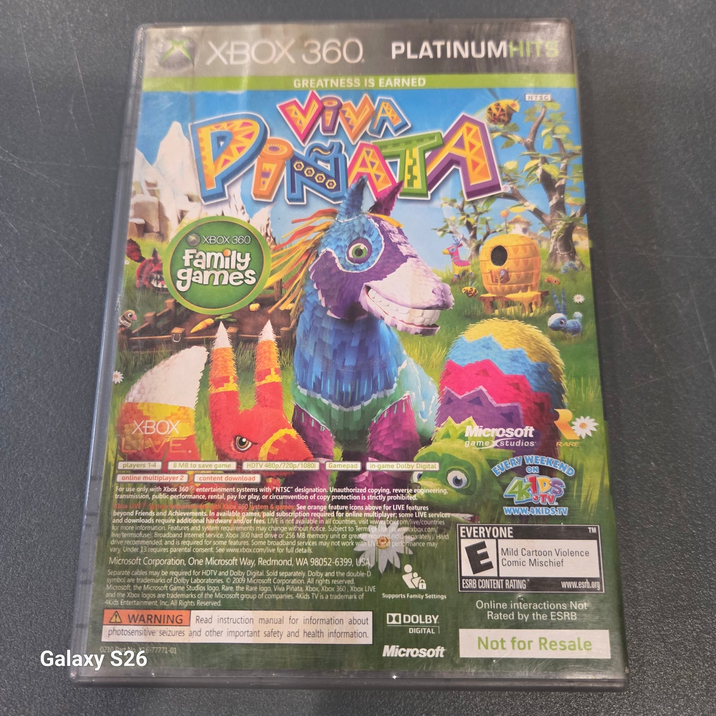 Viva Piñata/Banjo-Kazooie nuts and bolts Platinum Hits NFR