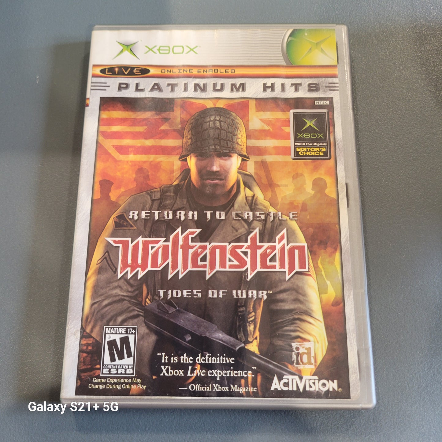 Return to castle Wolfenstein Tides of War Platinum Hits