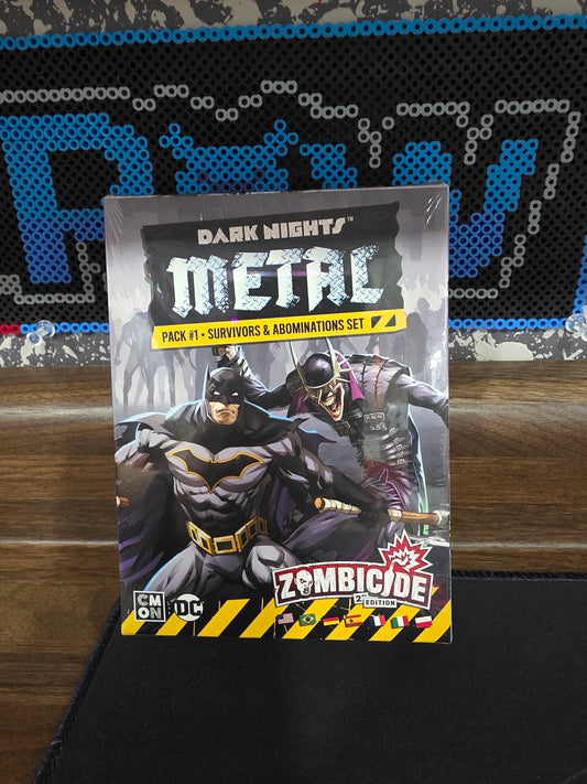 Zombicide 2nd edition dark nights metal