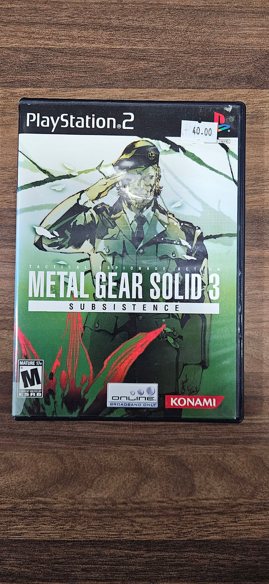 Metal Gear Solid Subsistence