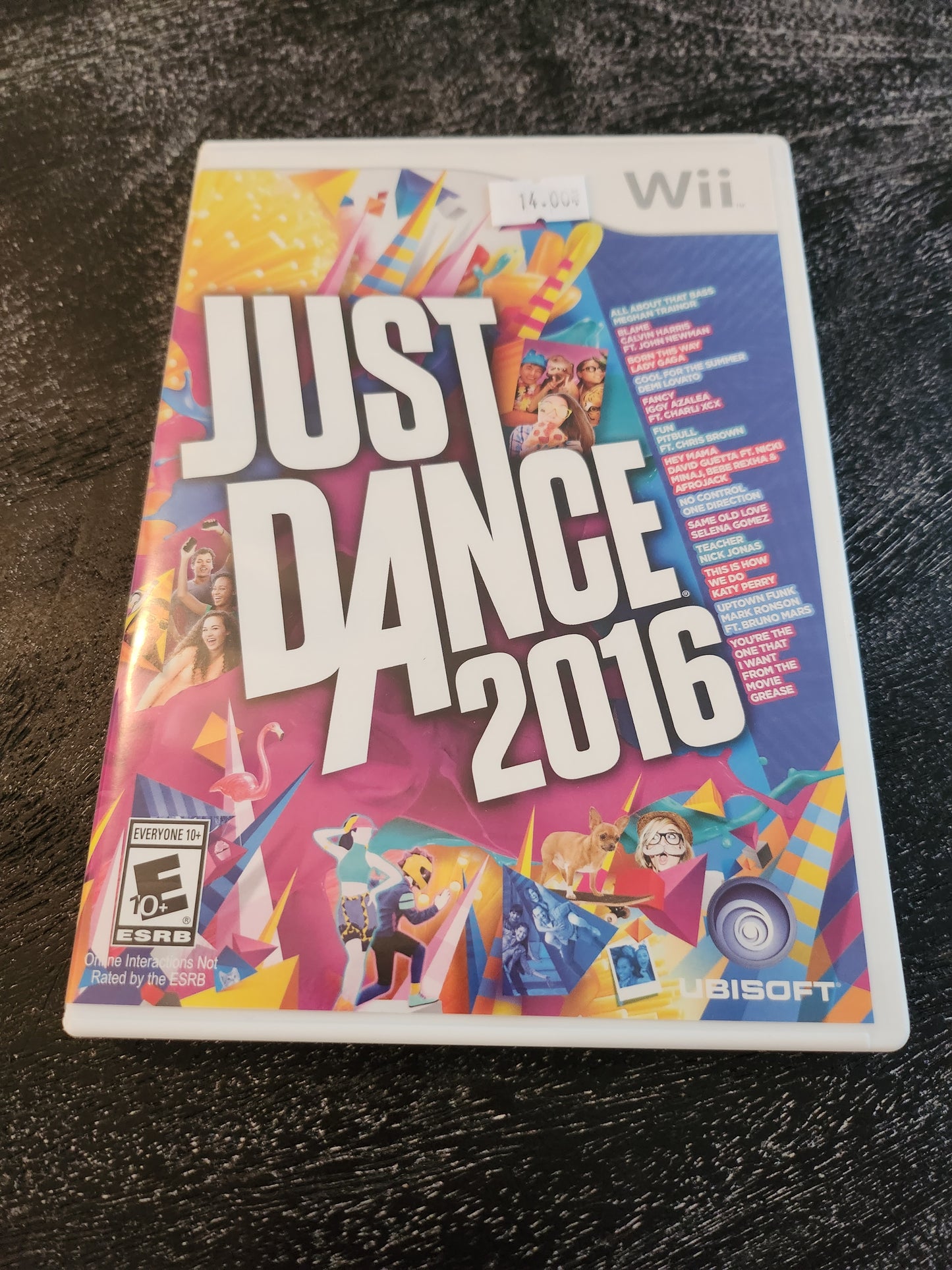 Just dance 2016 wii