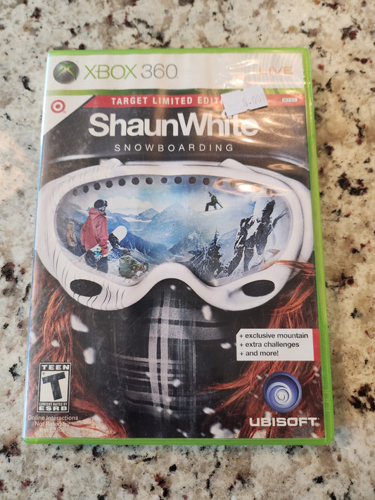 Shaun white snowboarding target edition xbox 360