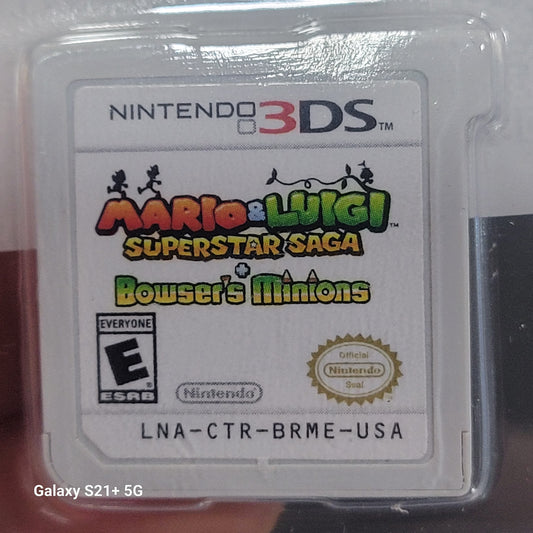 Mario & Luigi Superstar Saga Bowser's Minions 3DS