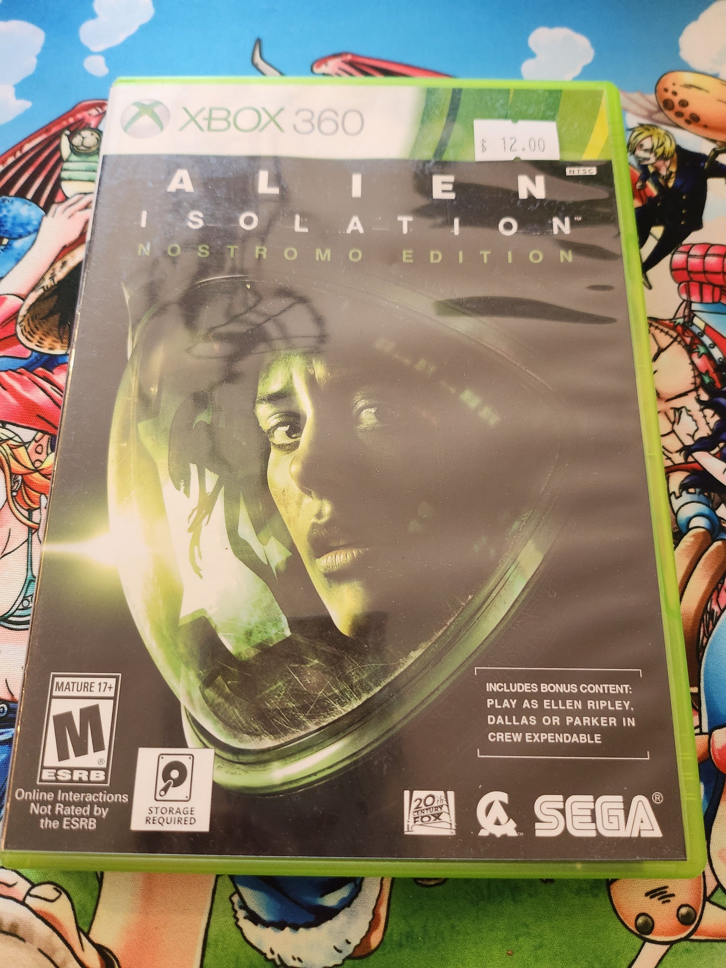 Alien isolation nostromo edition xbox 360