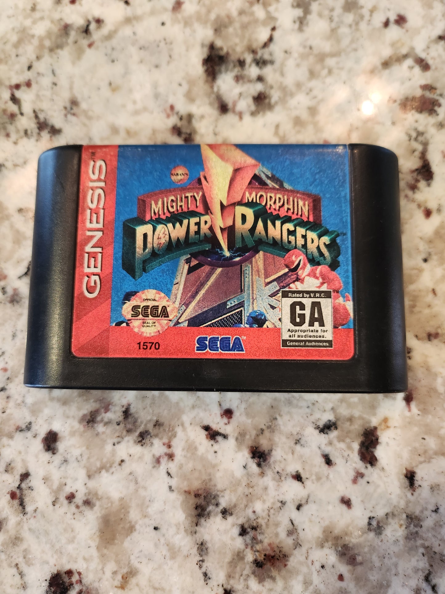 Mighty morphin power rangers genesis