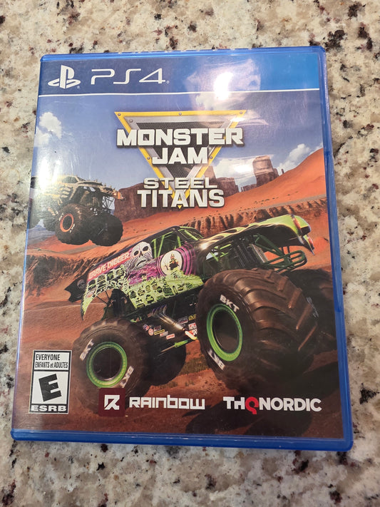 Monster jam steel titans ps4