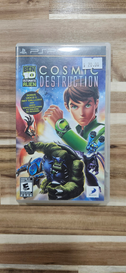 Ben 10 Ultimate Alien Cosmic Destruction No Manual