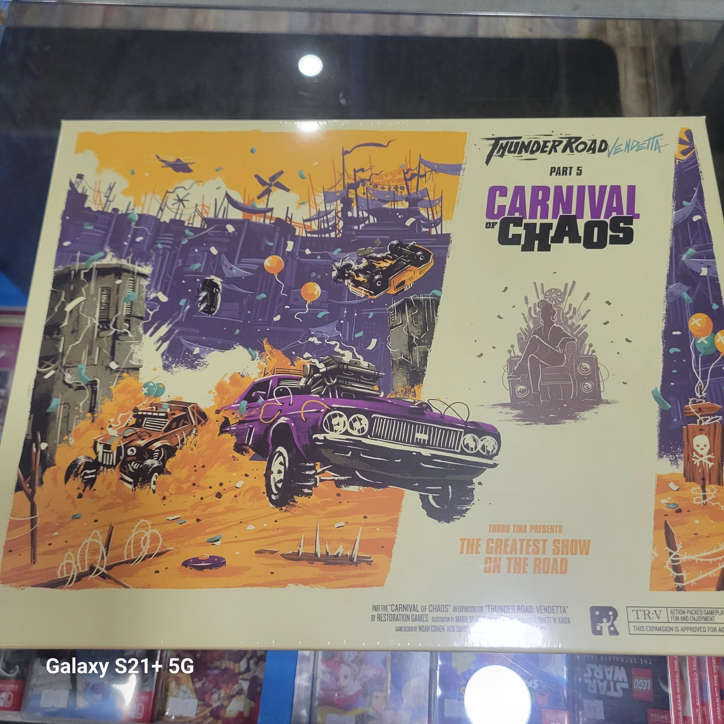 Thunder road Vendetta expansion part 5 Carnival of Chaos