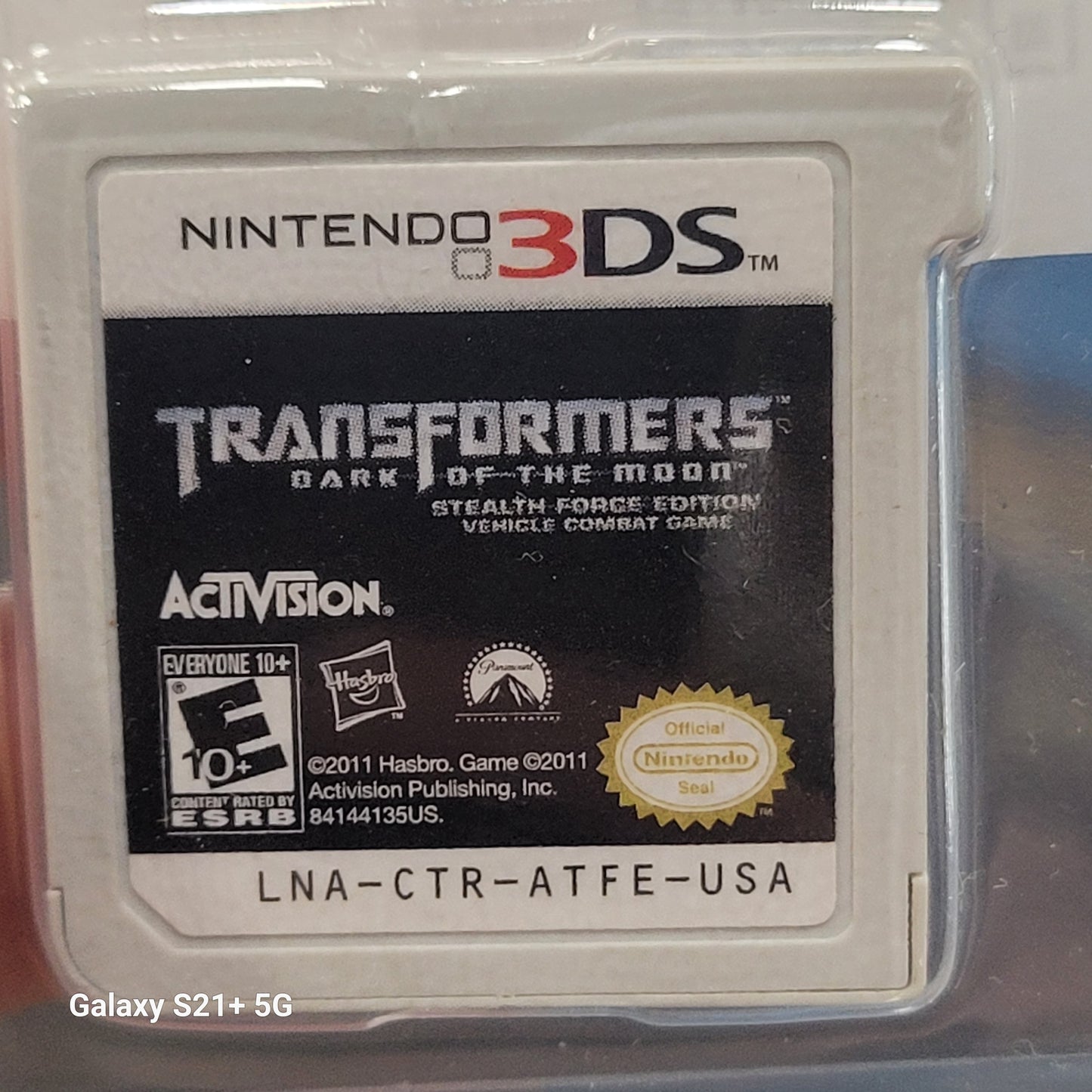 Transformers Dark of the moon 3 DS
