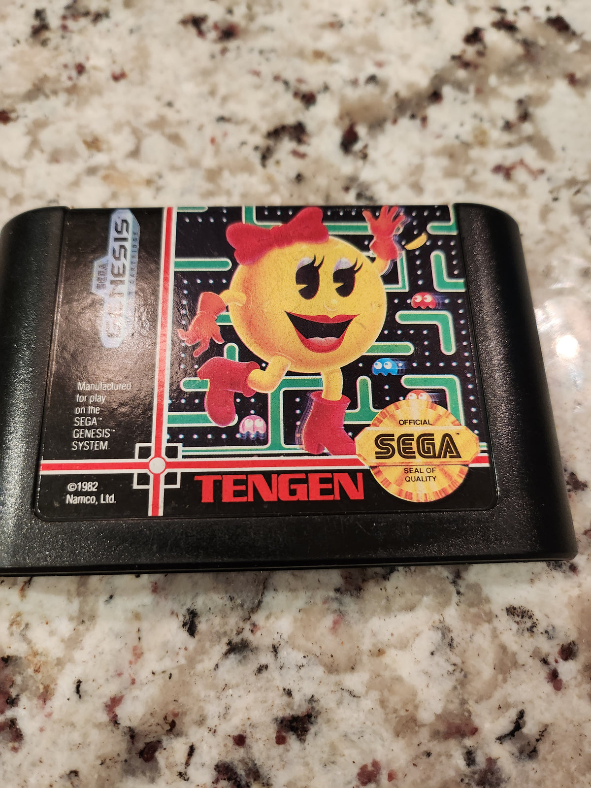 Genesis Pacman Ms. Pac man genesis – Gamers Row