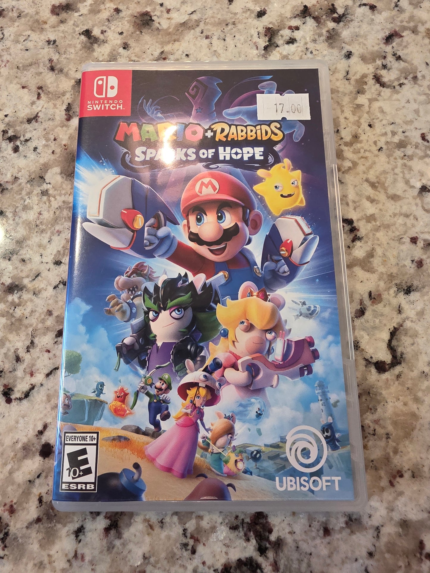 Mario+rabbits spark of hope switch