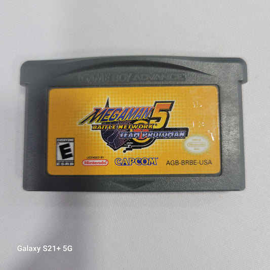 Megaman 5 Battle Network Team Protoman GBA