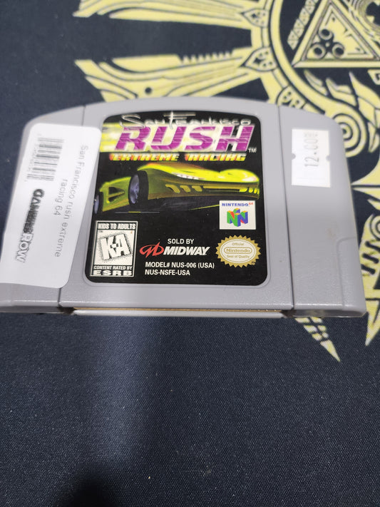 San Francisco rush extreme racing 64