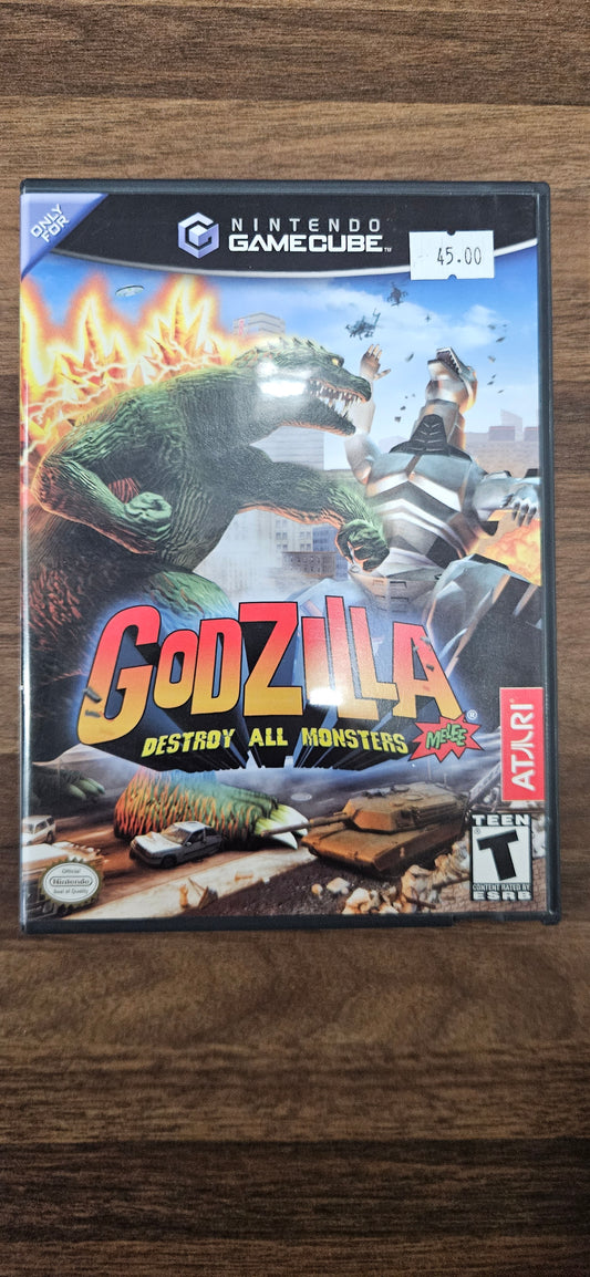 Godzilla Destroy All Monsters Gamecube