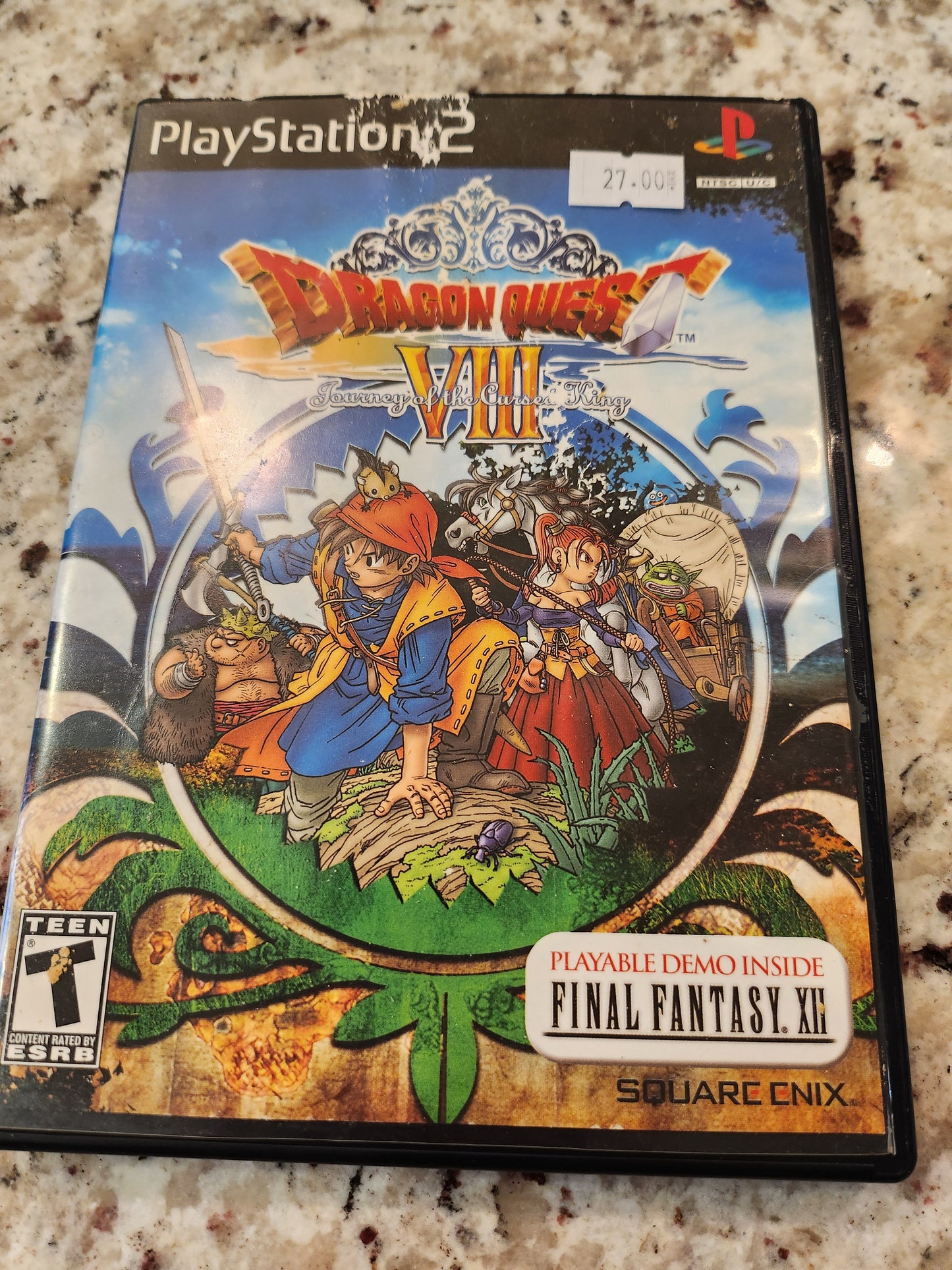 Dragon quest VIII journey of the cursed king ps2