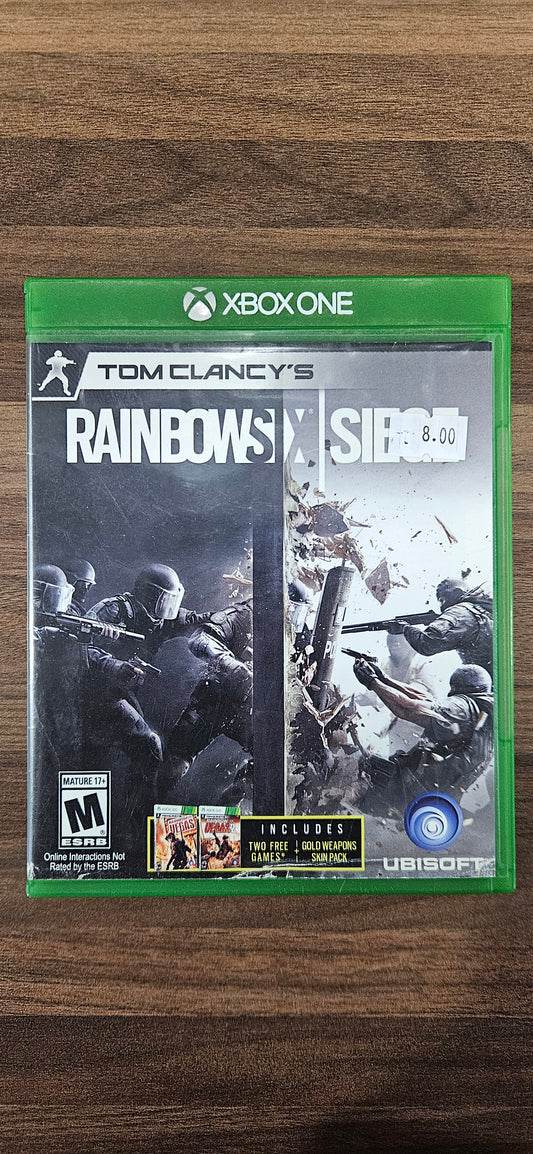 Tom Clancy's Rainbow Six Seige Xbox One