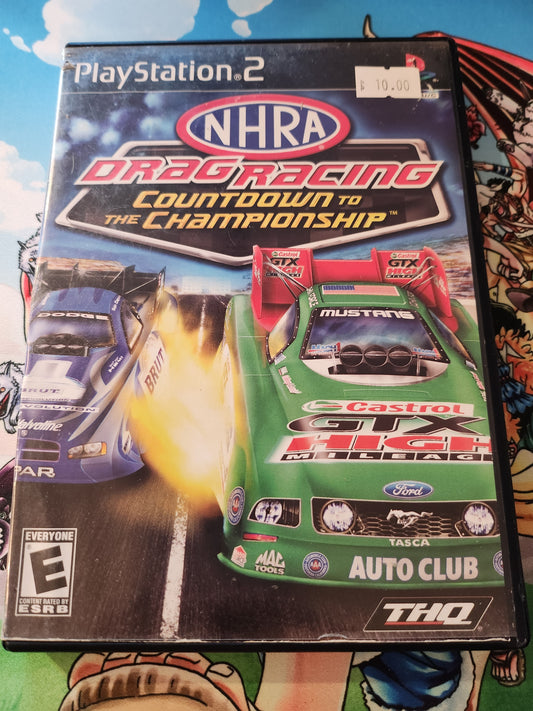 Nhra drag racing countdown to the championship ps2