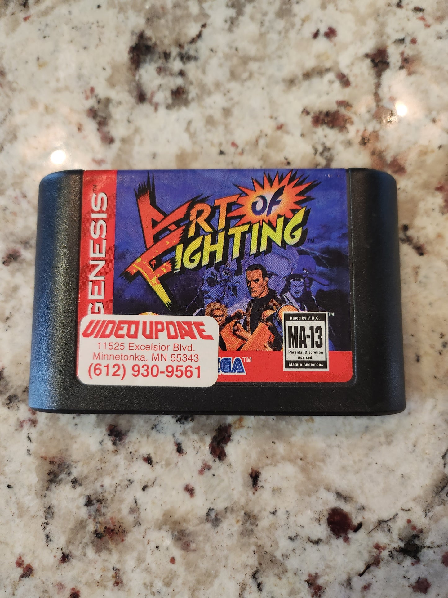 Art of fighting genesis